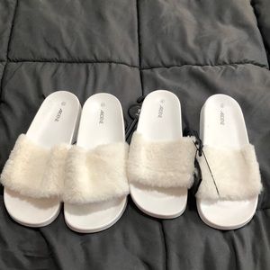 White slides